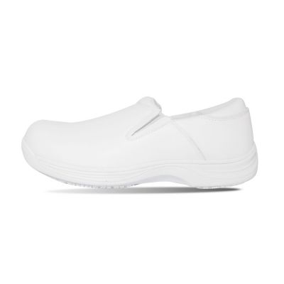 Image showing  Men's 4705 Slip-On Non-Slip Work Shoes, White