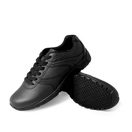 Genuine Grip Women's Athletic Plain Toe Non-Slip Work Shoes, 130 at ...