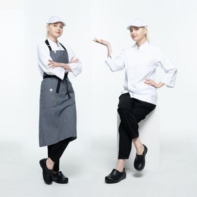 Image showing 8 th Genuine Grip Women's 380 Injection Clogs, Black