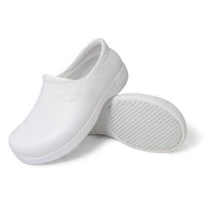 Genuine Grip Women's Soft Toe 385 Injection Clogs, White