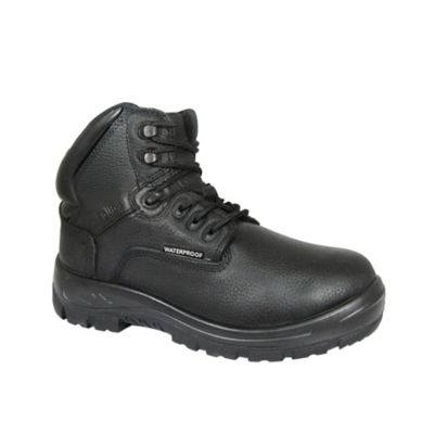 S Fellas by Genuine Grip Poseidon 6050 Waterproof Composite Toe Hiker Work Boots, Black