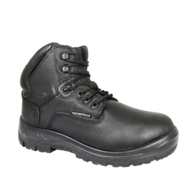 S Fellas by Genuine Grip Men's Poseidon 6050 Waterproof Composite Toe Hiker Work Boots, Black