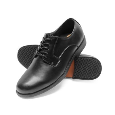 Image showing 7 th Genuine Grip 940 Oxford Dress Non-Slip Work Shoes, Black