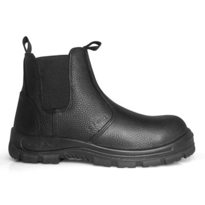 Image showing 4 th S Fellas by Genuine Grip Men's Hercules 6040 Composite Toe Twin-Gore Work Boots, Black