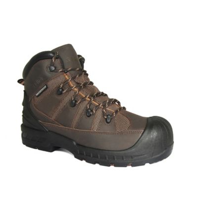 S Fellas by Genuine Grip Trekker 6300 Composite Toe Work Boots, Brown