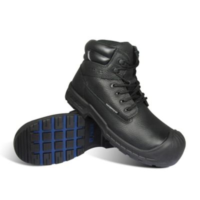 Image showing 7 th S Fellas by Genuine Grip Men's Vulcan Composite Toe Work Boots, Black