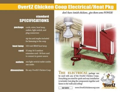 Image showing  Chicken Coop Electric Heat Package