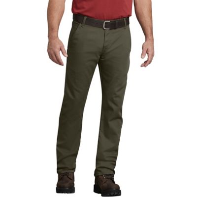 Image showing  Men's Regular Fit Mid-Rise Flex Straight Leg Tough Max Duck Carpenter Work Pants