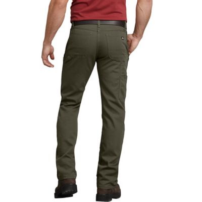 Image showing  Men's Regular Fit Mid-Rise Flex Straight Leg Tough Max Duck Carpenter Work Pants