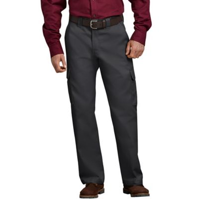 Dickies Men's Relaxed Fit Mid-Rise Straight Leg Cargo Work Pants Pants
