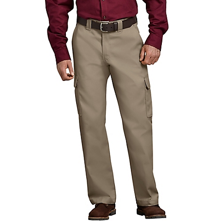 Dickies Relaxed Fit Mid-Rise Straight Leg Cargo Work Pants