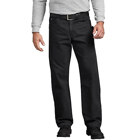Dickies Men\'s Relaxed Fit Mid-Rise Straight Leg Sanded Duck Carpenter Jeans  at Tractor Supply