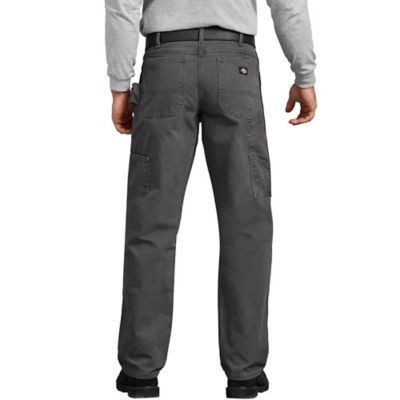 Image showing 1 th Dickies Men's Relaxed Fit Mid-Rise Straight Leg Sanded Duck Carpenter Work Jeans