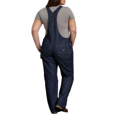 Image showing 5 th Dickies Women's Relaxed Fit Straight Leg Bib Overalls