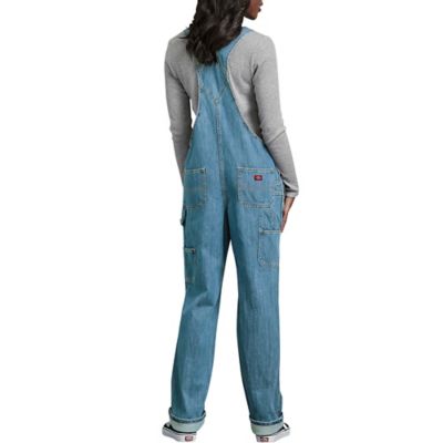Image showing  Women's Relaxed Fit Straight Leg Bib Overalls