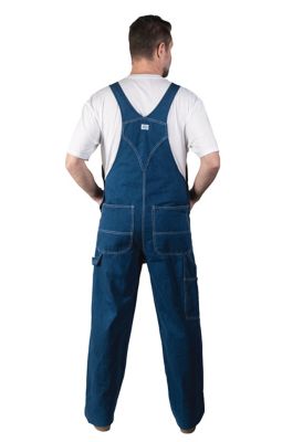 Image showing Liberty Men's Stone Washed Denim Bib Overalls