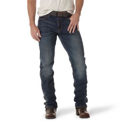 Wrangler Men's Slim Fit Mid-Rise Straight Cut Denim Jeans at Tractor ...