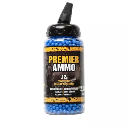 Crosman Gameface Prem Airsoft BBs 0.12G/2000 Cnt Pellets & BB's