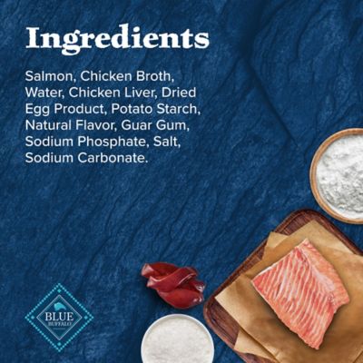 Image showing  Trail Toppers Wild Cuts Natural High-Protein Dog Wet Food, Salmon Bites in Hearty Gravy, 3 oz. Pouch