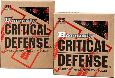 Image showing  .380 Auto 90-Grain Critical Defense FTX Bullets, 25 Rounds