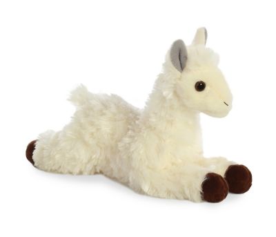 Aurora Mini Flopsie Llama Plush Toy, 8 in.