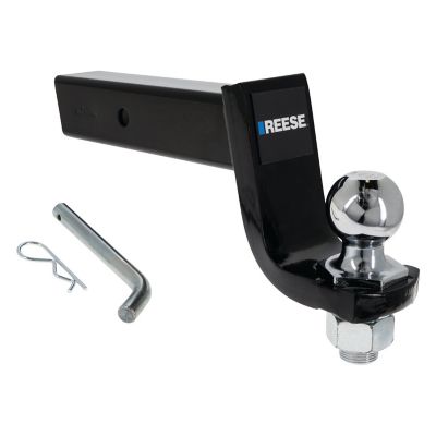 Reese Towpower 5 in. Drop Interlock Trailer Hitch Ball Mount Towing Security Kit