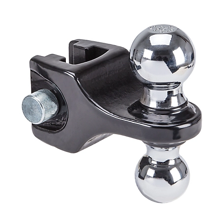 Reese Trailer Hitch Ball Mount Step, Fits 2-Inch Shank, Black in the  Trailer Parts & Accessories department at