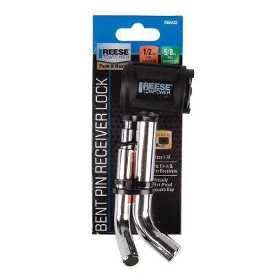 Image showing  1/2 in. and 5/8 in. Pin Easy Access Trailer Hitch Lock, Fits 1-1/4 in. and 2 in. Receivers