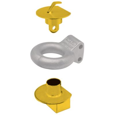 Image showing  Lunette Ring Lock, Zinc