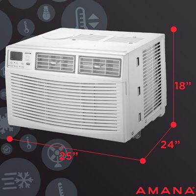 Image showing  230V Window Air Conditioner with Remote Control, 1,000 sq. ft., 18,000 BTU