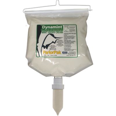 Dynamint Essential Oils with Natural Marigold Mint Udder Cream ParlorPak, 2 gal.