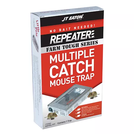 JT Eaton Repeater Multi-Catch Live Mouse Trap Animal & Rodent Traps