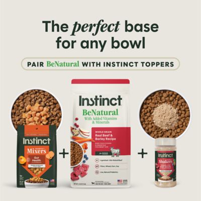 Image showing  BeNatural All Life Stages Whole Grain Beef and Barley Recipe Dry Dog Food, 25 lb. Bag