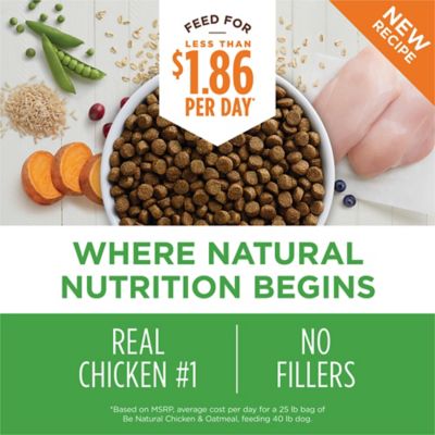 Image showing  Be Natural All Life Stages No Corn, Wheat or Soy, Chicken and Brown Rice Recipe Dry Dog Food
