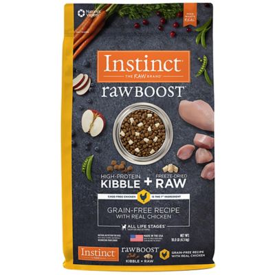 Instinct Raw Boost All Life Stages Grain-Free Natural Chicken Recipe Dry Dog Food