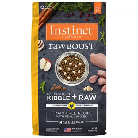 Instinct Raw Boost All Life Stages Natural Grain Free Chicken Recipe Dry Dog Food