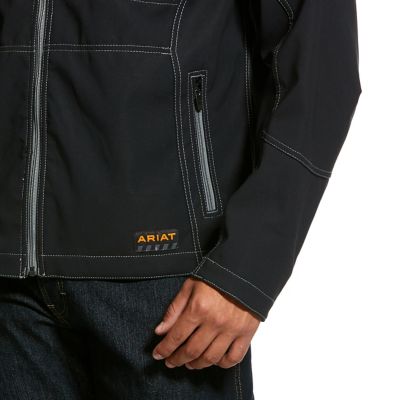 Image showing  Men's Rebar Stretch Canvas Softshell Work Jacket