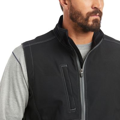 Image showing Ariat Rebar Stretch Canvas Softshell Work Vest