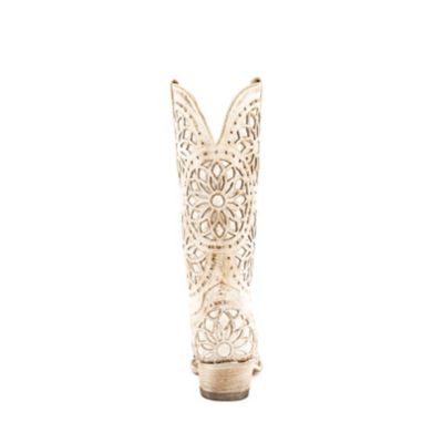 Image showing 5 th Ferrini Women's Mandala Shabby Chic V-Toe Western Boots