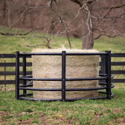 Image showing  1,000 lb. Poly Round Bale Standard Feeder, 8 ft. x 3 ft. 10 in.