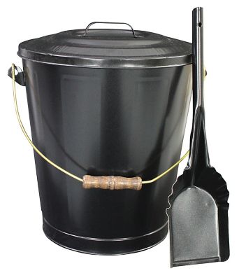 US Stove Ash Container, Shovel Included