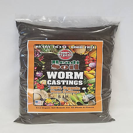 Readi Soil Soil Readi Soil Worm Castings 0.31-lb Organic Readi Soil Soil Readi Soil Worm Castings 0.31-lb Organic