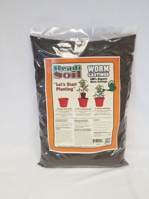Image showing  5 lb. 25 sq. ft. 100% Organic Worm Castings