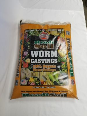 Readi-SOIL 22 lb. 1 cu. ft. 100% Organic Worm Castings
