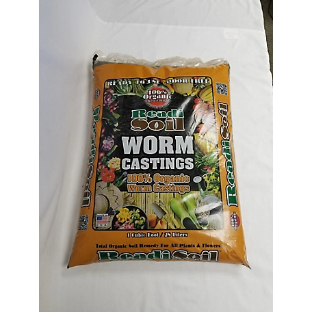 Readi-SOIL 22 lb. 1 cu. ft. 100% Organic Worm Castings at Tractor Supply Co.