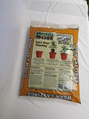 Image showing  22 lb. 1 cu. ft. 100% Organic Worm Castings