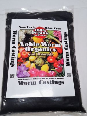 Noble Worm Organics 10 lb. 1/2 cu. ft. Worm Castings