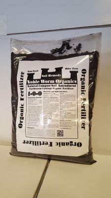 Image showing  10 lb. 1/2 cu. ft. Worm Castings