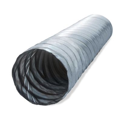 Neat Distributing 12 in. x 10 ft. Galvanized Steel Drainage Pipe