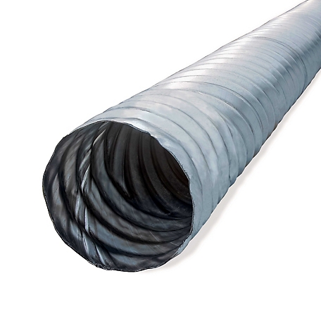 Neat Distributing 18 in. x 10 ft. Galvanized Steel Drainage Pipe